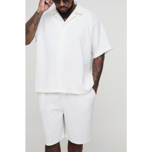 Grande taille - Ensemble oversize plissé - XXXL - Boohooman - Modalova