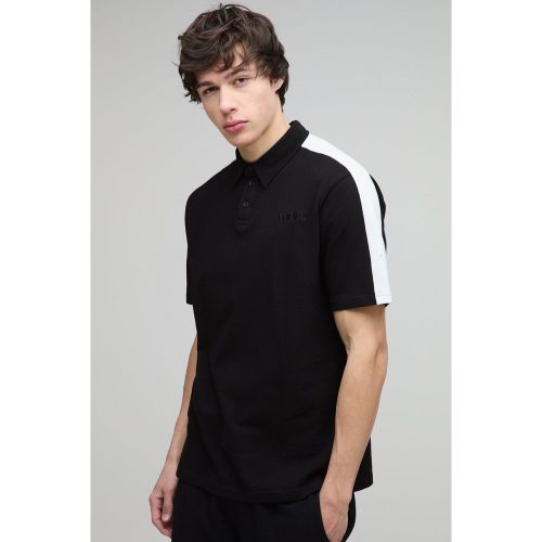 Tall - Polo cintré color block - MAN - S - Boohooman - Modalova