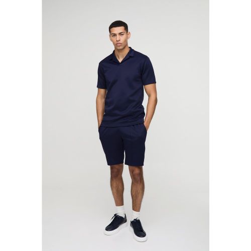 Ensemble avec polo cintré et short - S - Boohooman - Modalova