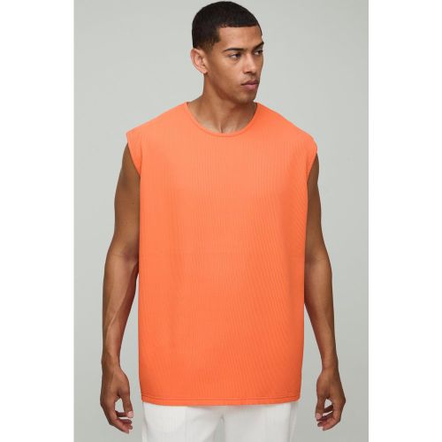 Débardeur oversize plissé - S - Boohooman - Modalova