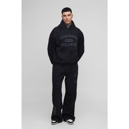 Tall - Survêtement oversize délavé - S - Boohooman - Modalova