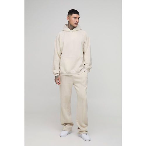 Tall - Survêtement oversize délavé à manches raglan - S - Boohooman - Modalova
