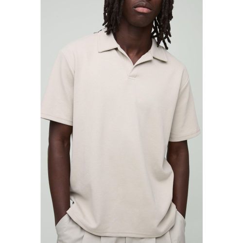 Polo de rugby habillé à manches courtes homme - S - Boohooman - Modalova