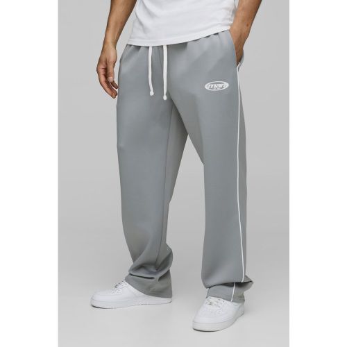 Jogging large en maille - MAN - S - Boohooman - Modalova