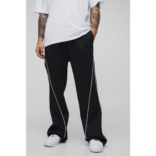 Jogging large flare en maille - S - Boohooman - Modalova