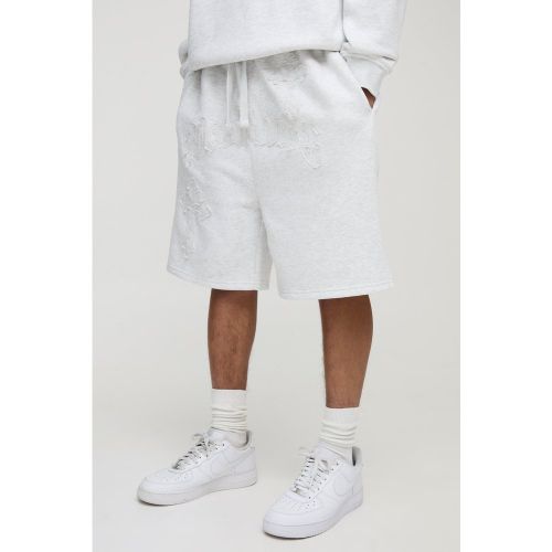 Short oversize à écusson Worldwide - S - Boohooman - Modalova