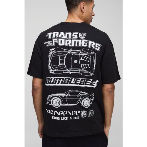 T-shirt oversize à imprimé Transformers - S - Boohooman - Modalova