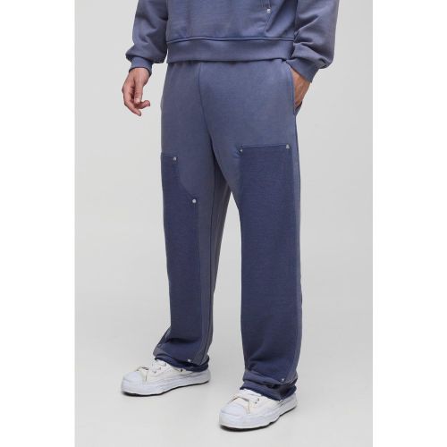 Jogging droit délavé homme - S - Boohooman - Modalova