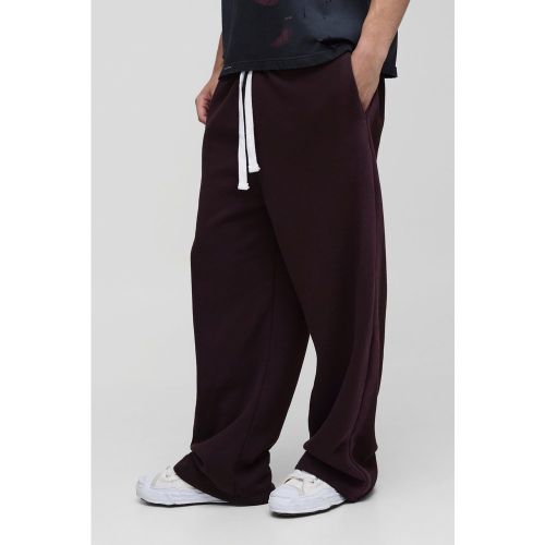 Jogging large délavé à coutures apparentes - S - Boohooman - Modalova