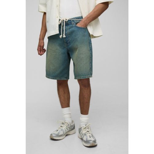 Short large à ceinture en corde - 28 - Boohooman - Modalova