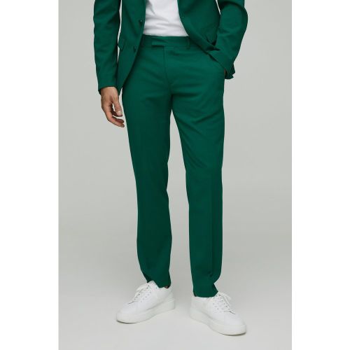 Pantalon de costume slim à taille fixe - 28 - Boohooman - Modalova