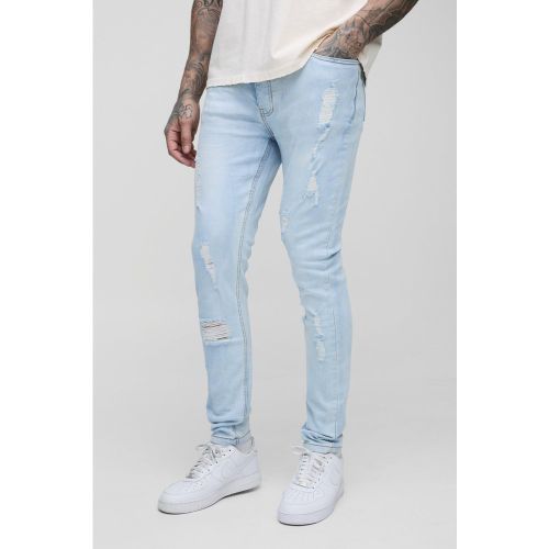 Tall - Jean skinny délavé - 30 - Boohooman - Modalova