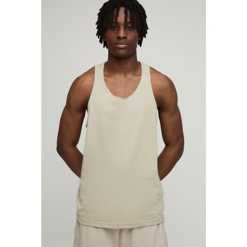 Débardeur basique à dos nageur - S - Boohooman - Modalova