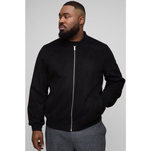 Grande taille - Bomber droit en synthétique homme - 2XL - Boohooman - Modalova