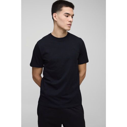 MAN. T-shirt basique à col ras du cou - S - Boohooman - Modalova