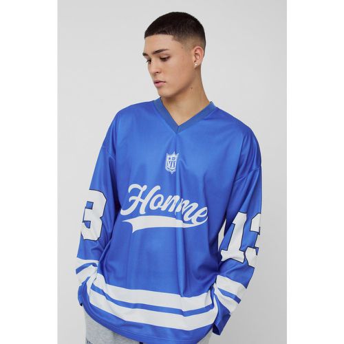 Maillot De Hockey Oversize En Mesh - M - boohoo - Modalova