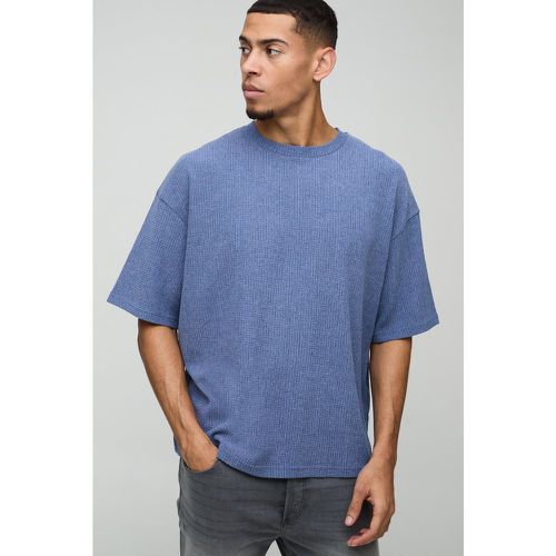 T-shirt oversize texturé - S - Boohooman - Modalova