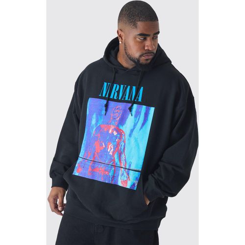 Grande Taille - Sweat À Capuche Oversize À Imprimé Nirvana - Xxl - boohoo - Modalova