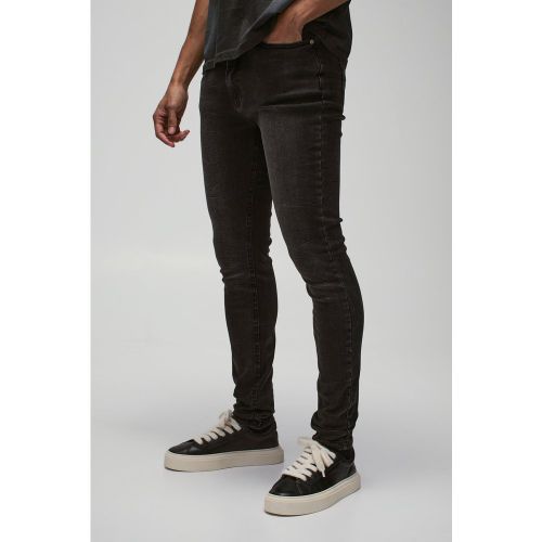 Jean skinny délavé - 30R - Boohooman - Modalova