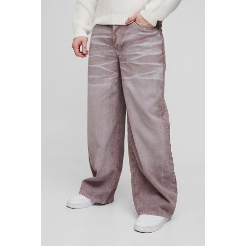 Tall - Jean baggy délavé - 30 - Boohooman - Modalova