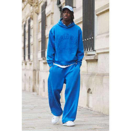 Survêtement oversize imprimé - S - Boohooman - Modalova