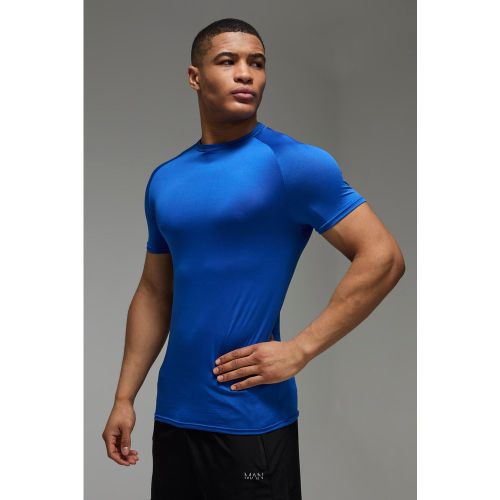 T-shirt de sport léger à manches raglan - MAN Active homme - S - Boohooman - Modalova