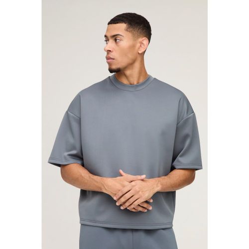 T-shirt oversize à col montant - S - Boohooman - Modalova