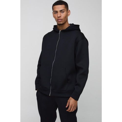 Sweat à capuche oversize zippé homme - S - Boohooman - Modalova