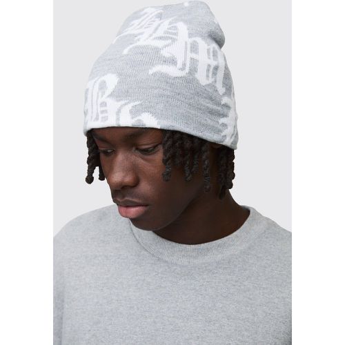 BONNET À LOGO GOTHIQUE ROSE - ONE SIZE - Boohooman - Modalova