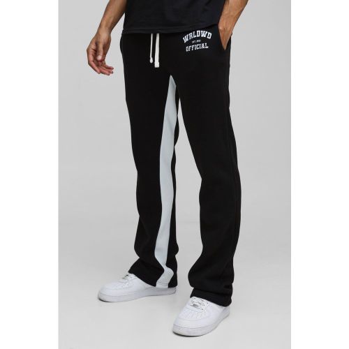 Jogging slim à soufflet - Official - S - Boohooman - Modalova