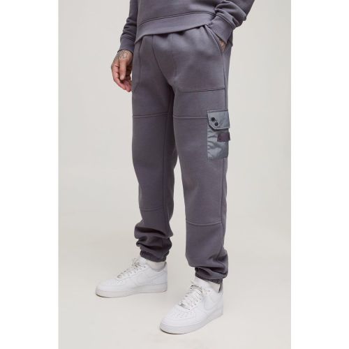 Tall - Jogging utilitaire en jersey - S - Boohooman - Modalova