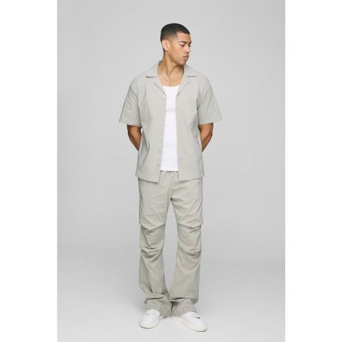 Ensemble oversize avec chemise et pantalon cargo - S - Boohooman - Modalova