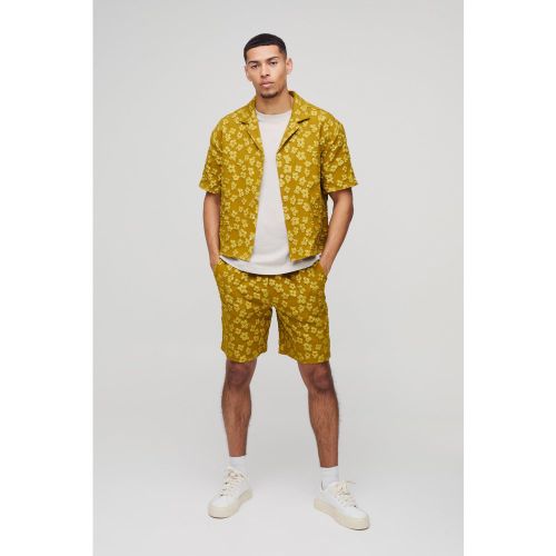 Ensemble oversize fleuri à motif jacquard - S - Boohooman - Modalova