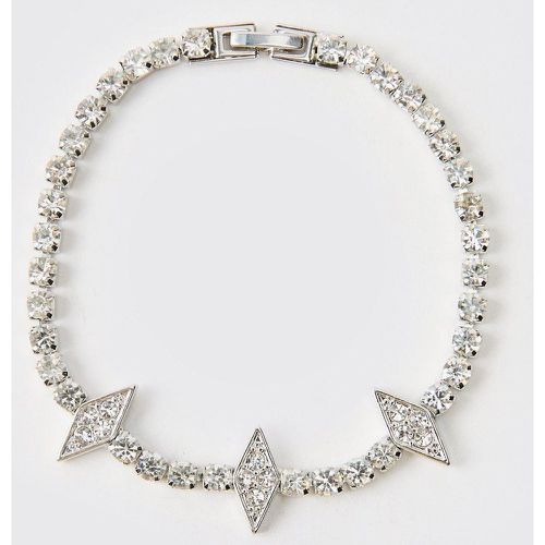 Bracelet Pailleté Strassé - One Size - boohoo - Modalova