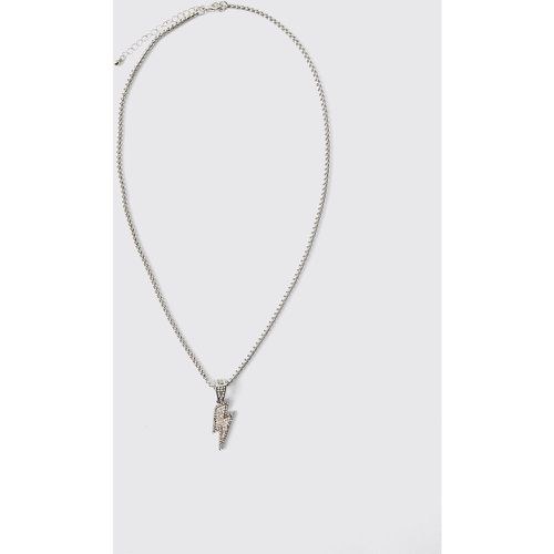 Collier À Pendentif Éclair - One Size - boohoo - Modalova