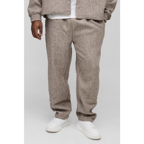 Grande taille - Pantalon de tailleur élastiqué - 2XL - Boohooman - Modalova