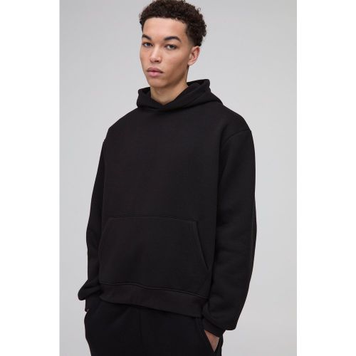 Sweat à capuche oversize basique épais homme - S - Boohooman - Modalova
