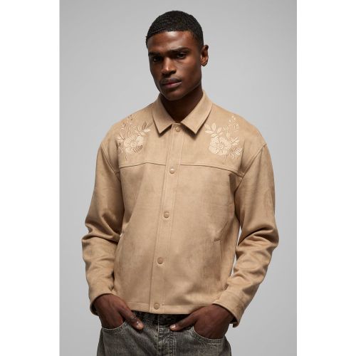 Surchemise oversize en synthétique - S - Boohooman - Modalova