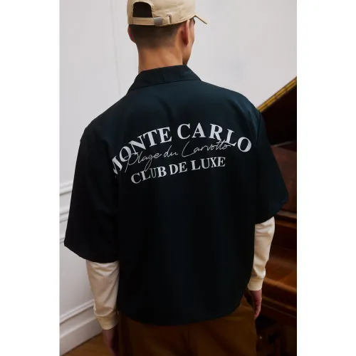 Chemise oversize à imprimé Monte-Carlo - S - Boohooman - Modalova
