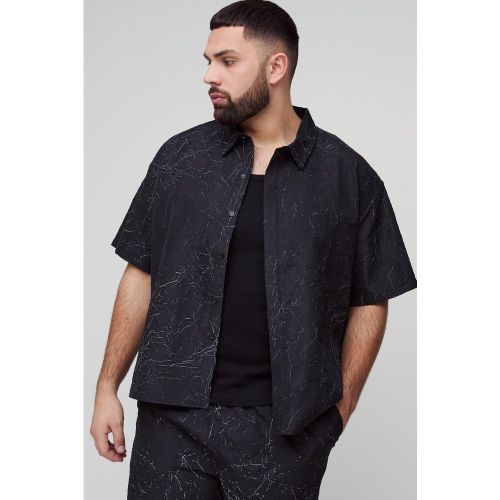 Grande taille - Chemise oversize imprimée - XXXL - Boohooman - Modalova