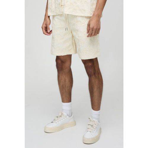 Short large élastiqué en corde - S - Boohooman - Modalova