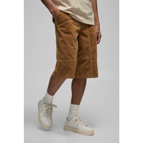 Short cargo baggy long en synthétique - 28 - Boohooman - Modalova