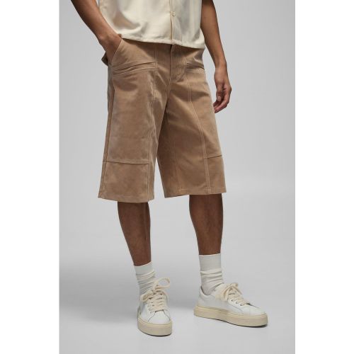 Short cargo baggy long en synthétique - 28 - Boohooman - Modalova