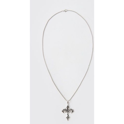 Collier À Pendentif Croix - One Size - boohoo - Modalova