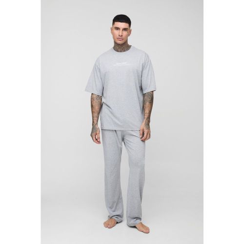Tall - Ensemble confort avec t-shirt et jogging - S - Boohooman - Modalova