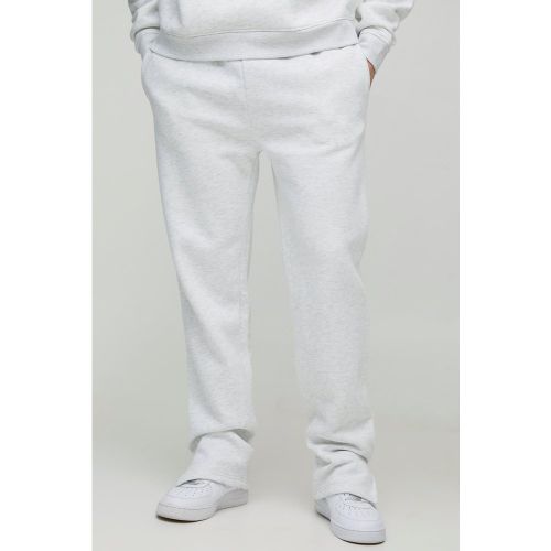 Tall - Jogging droit fendu épais - S - Boohooman - Modalova