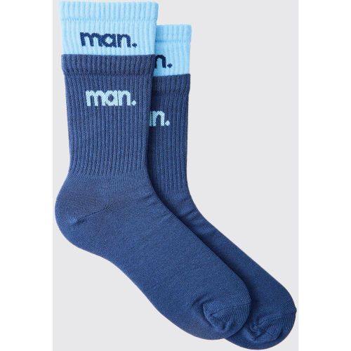 Chaussettes de sport hautes - MAN - ONE SIZE - Boohooman - Modalova