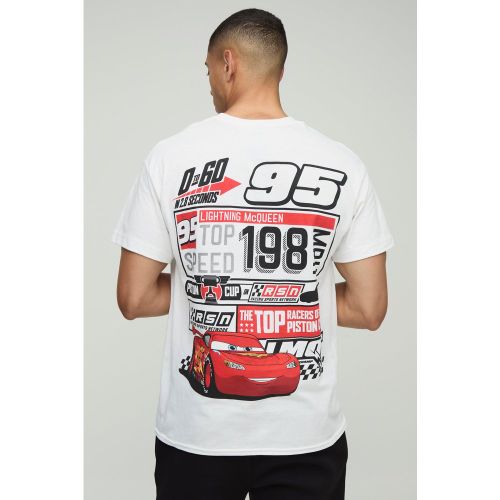 T-shirt oversize à imprimé Disney Lightning McQueen - S - Boohooman - Modalova