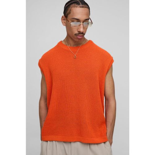 Débardeur oversize côtelé - S - Boohooman - Modalova