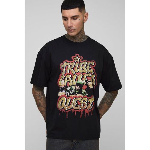 Tall - T-shirt oversize à imprimé A Tribe Called Quest - 2XL - Boohooman - Modalova